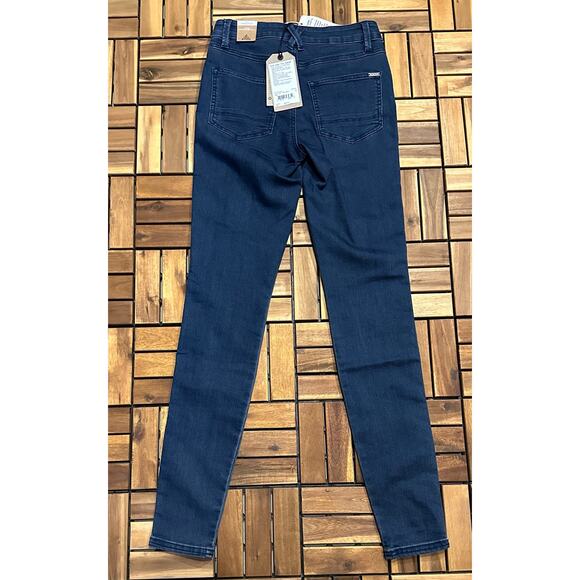 prAna Women's Oday Jean- Size 0 /25 TALL inseam 32 inches-Indigo- NEW - Picture 1 of 15